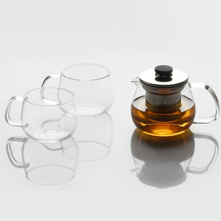 UNITEA Teapot Set Small Stainless Steel